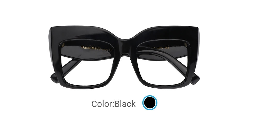 Thumbnail: Bigg Frame Vintage Square Glasses