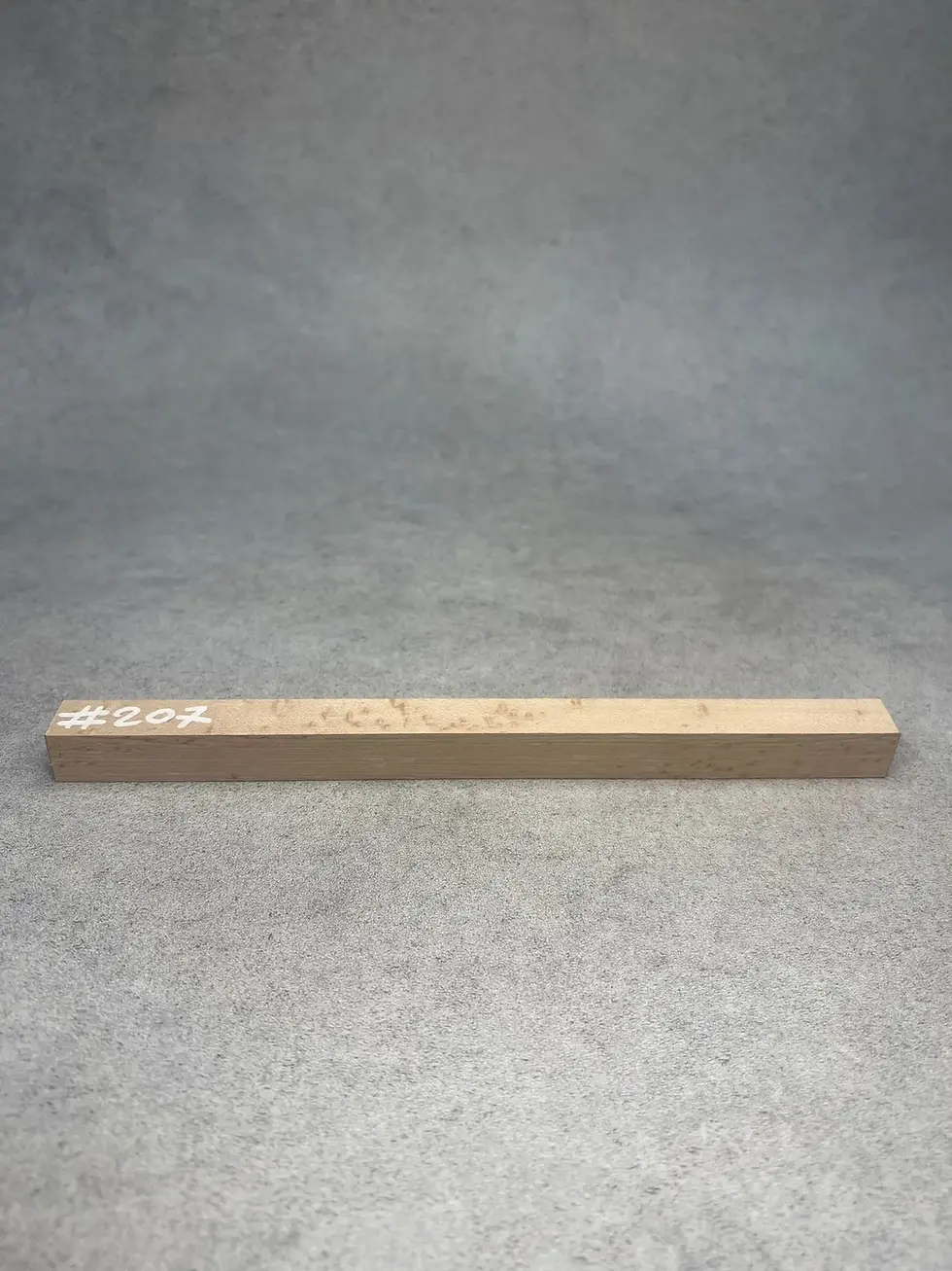 Ebauche d'Erable moucheté (Acer saccharum Marshall) - 243x15x17mm - #207