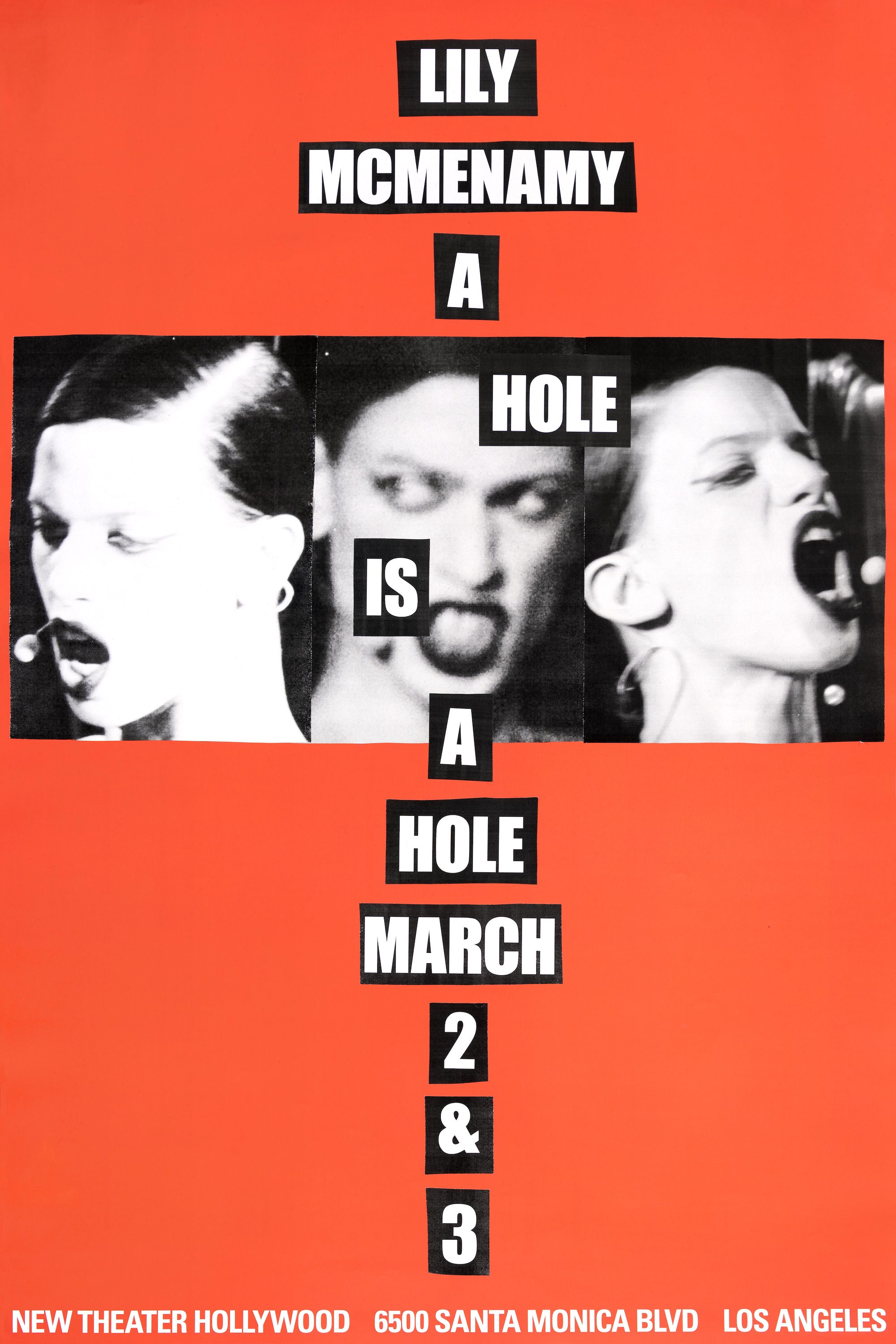 Poster: A HOLE IS A HOLE