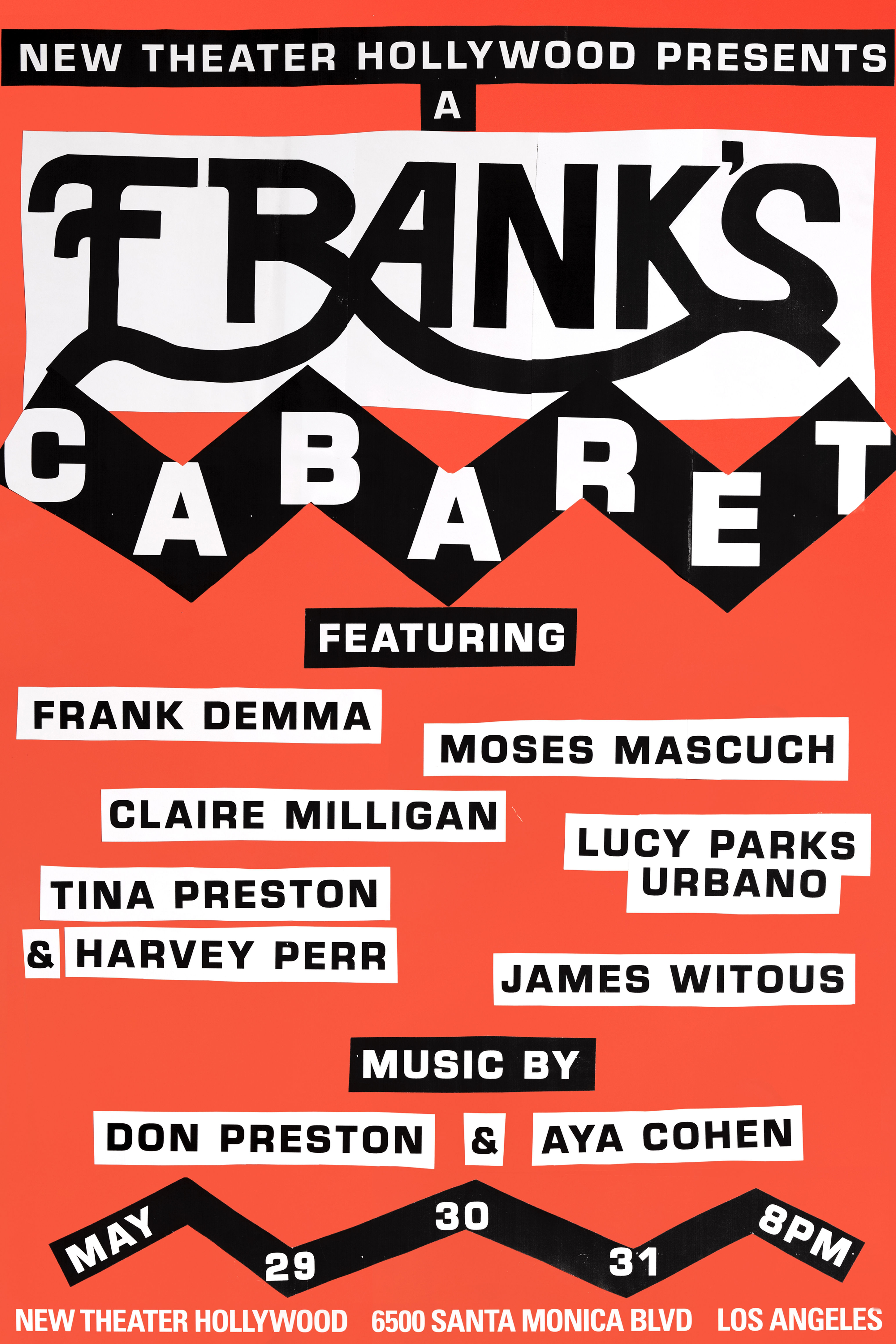 Poster: A FRANK'S CABARET
