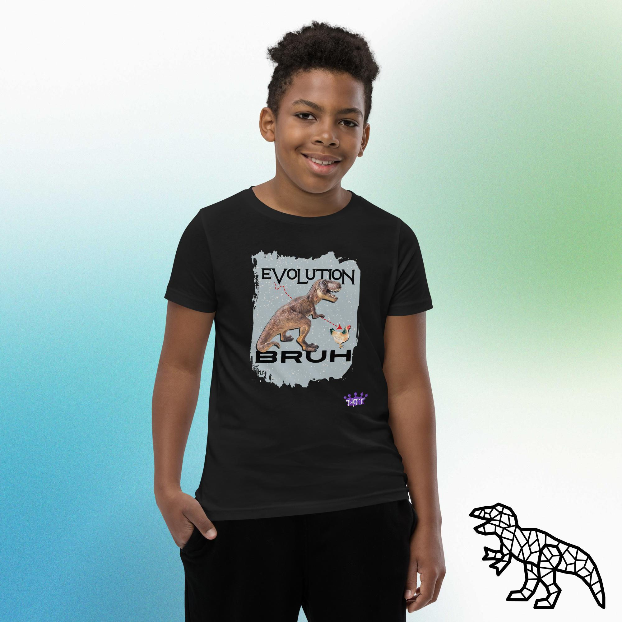 Evolution Bruh! Youth Short Sleeve TeeShirt