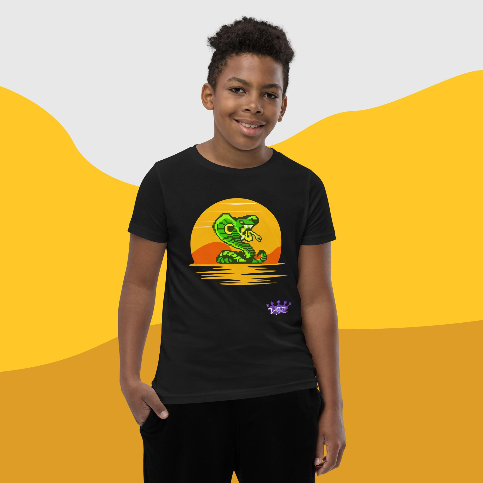 Flaming Cobra Youth Short Sleeve TeeShirt