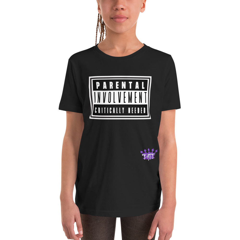 "Parental Involvement" Youth Short Sleeve TeeShirt