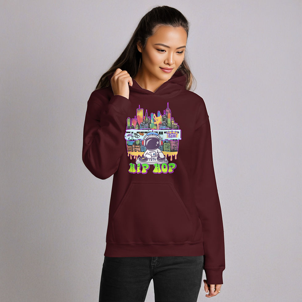 Thumbnail: Hip Hop Unisex Hoodie