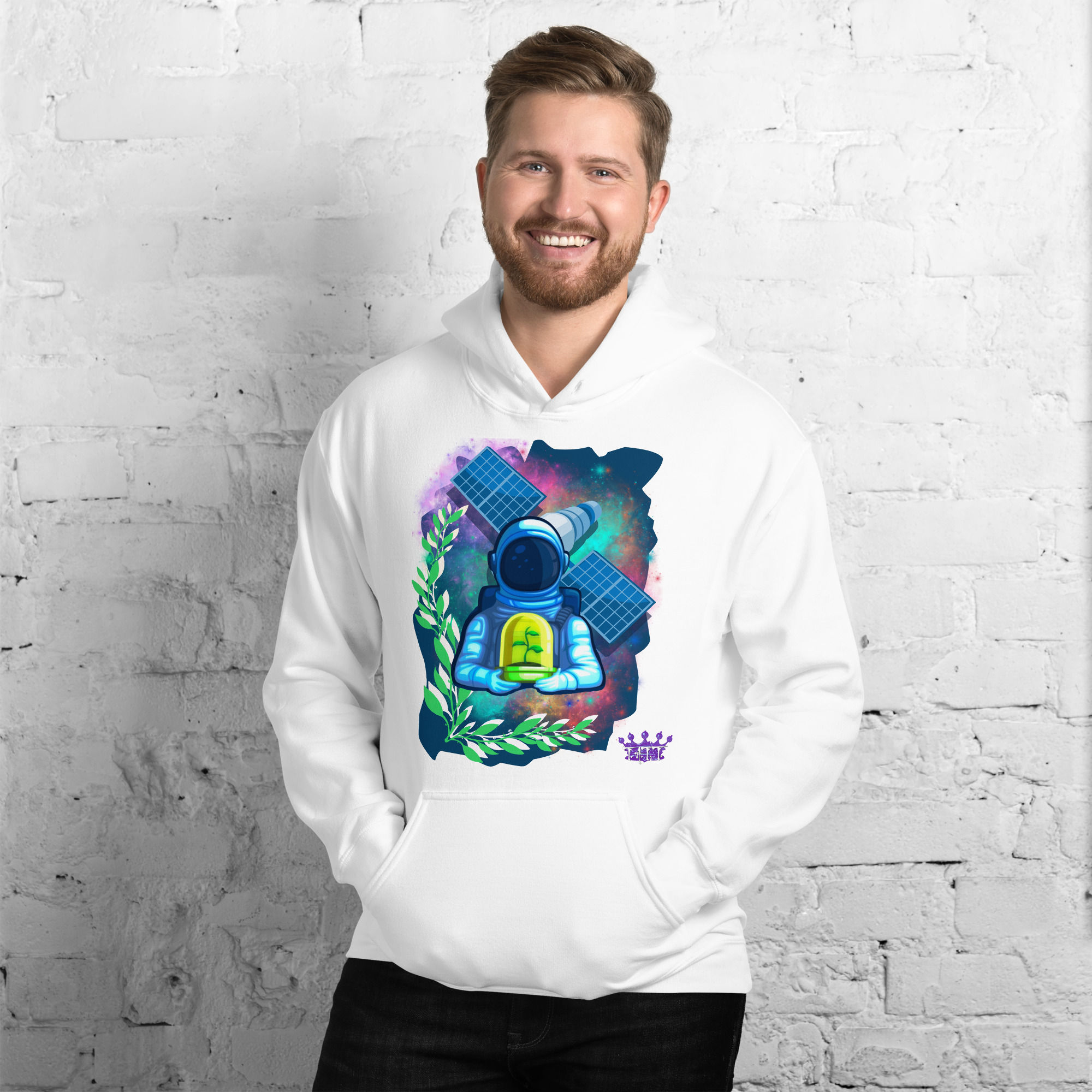 Astro Botany Spaceman Unisex Hoodie