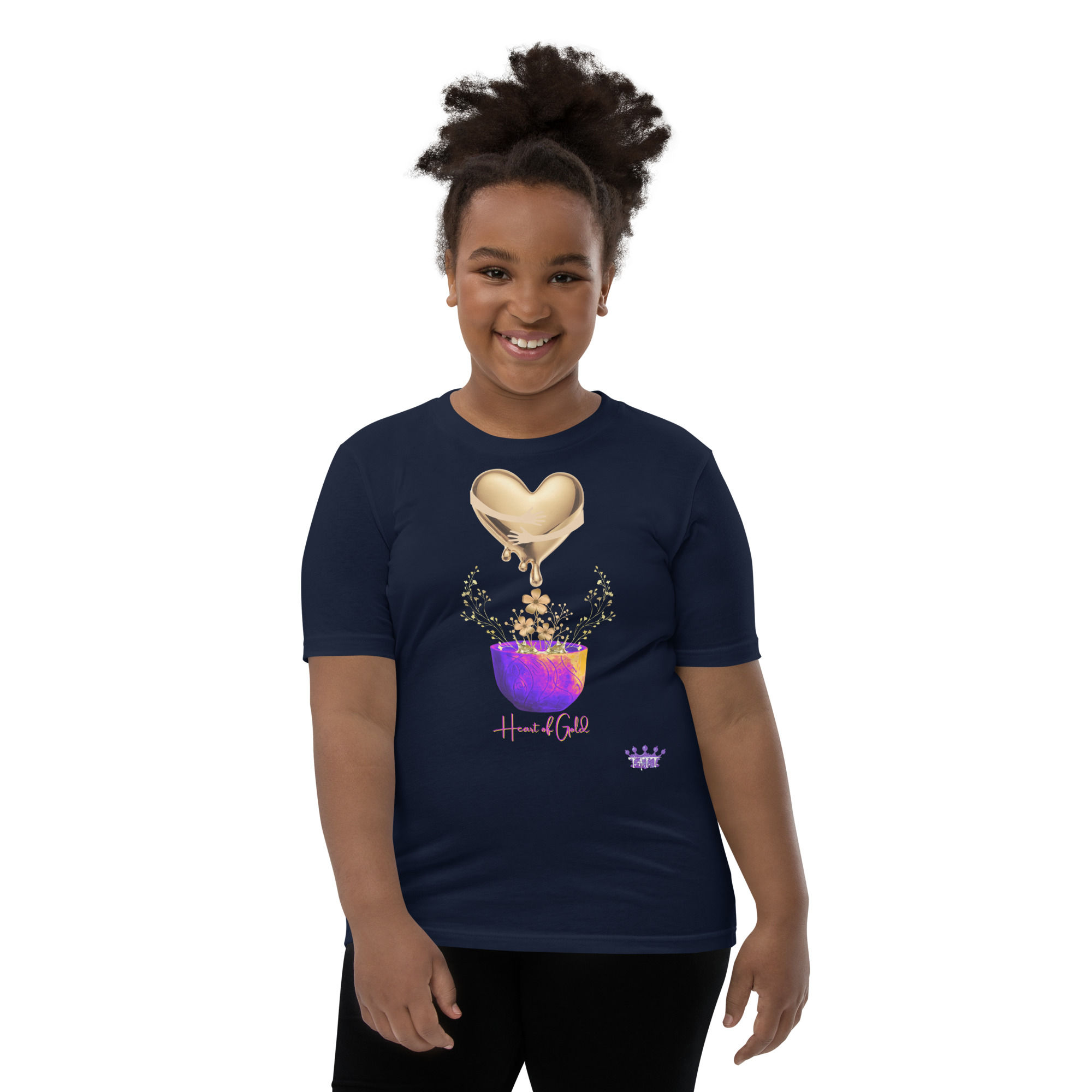 Heart of Gold Youth Short Sleeve T-Shirt