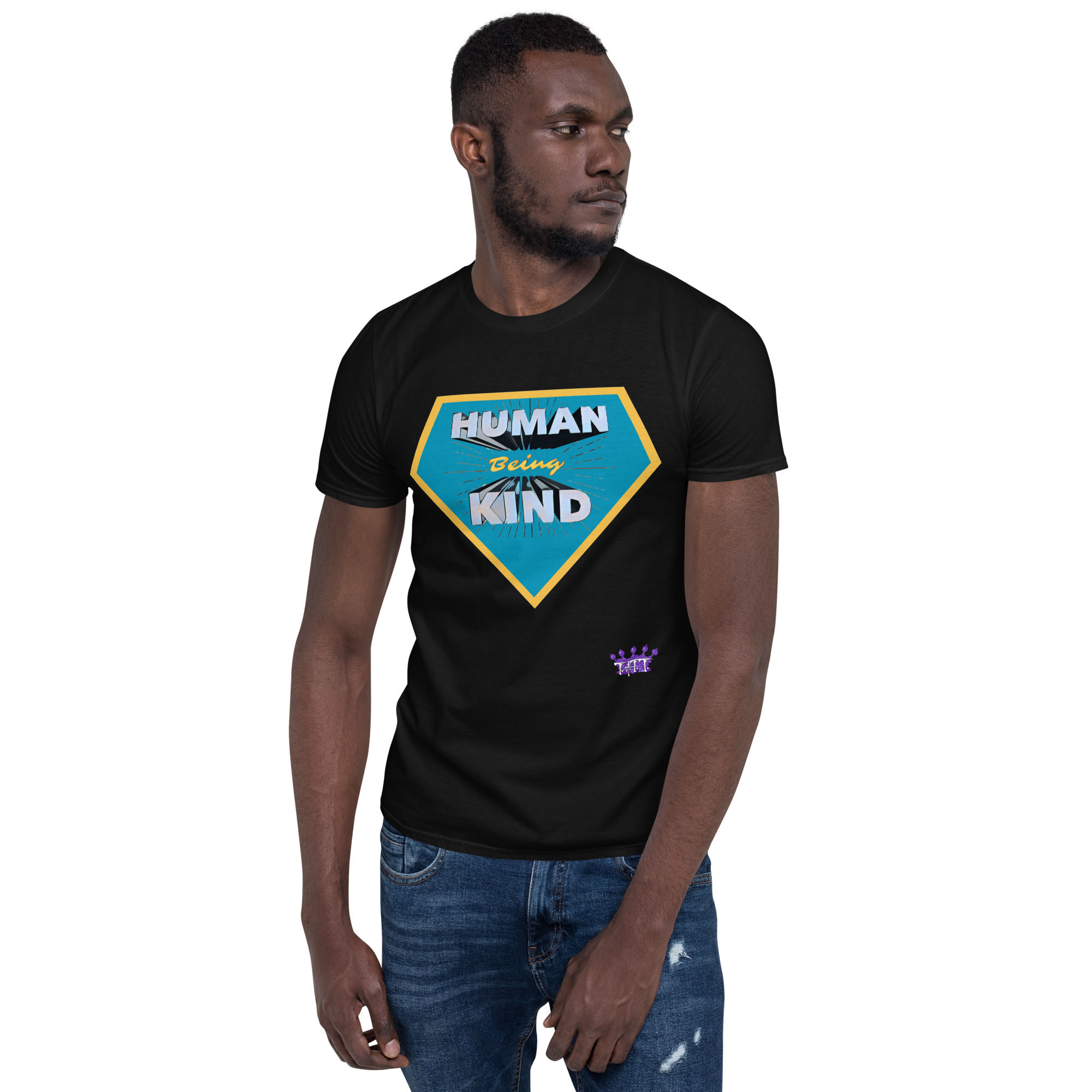 Human Being Kind Short-Sleeve Unisex TeeShirt
