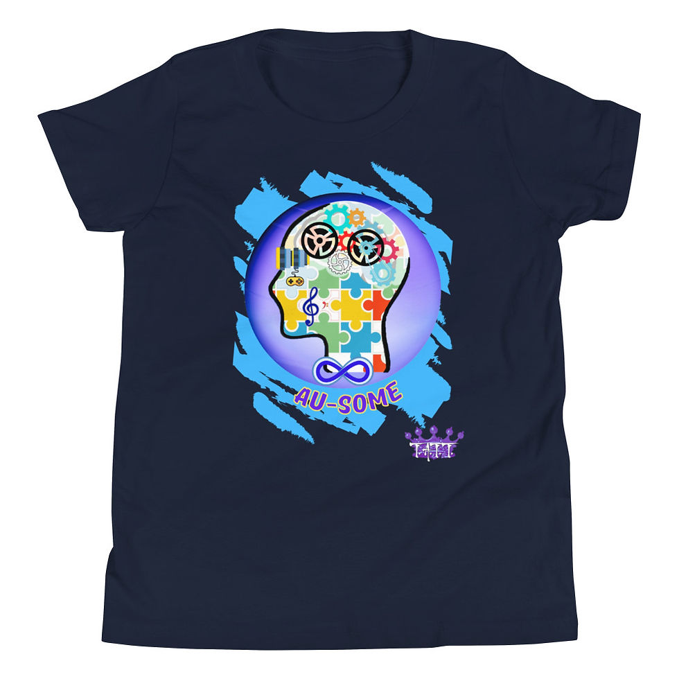 “Au-some Awareness” Youth Short Sleeve TeeShirt