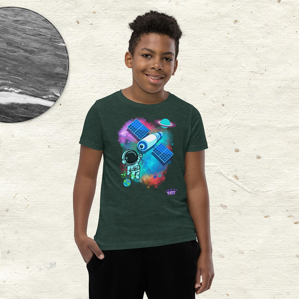 Thumbnail: Space to Grow Youth Short Sleeve TeeShirt