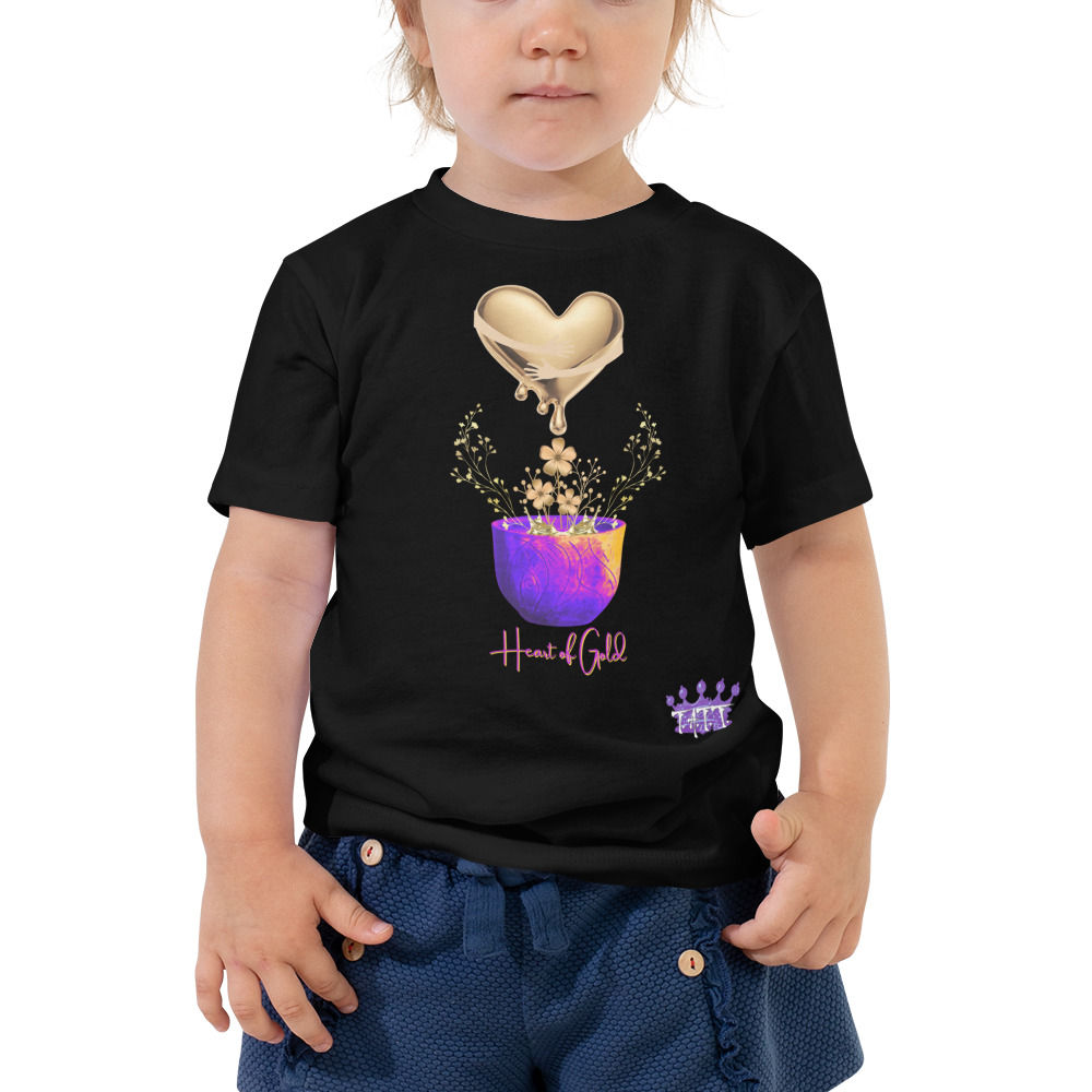 Heart of Gold Toddler Short Sleeve Tee