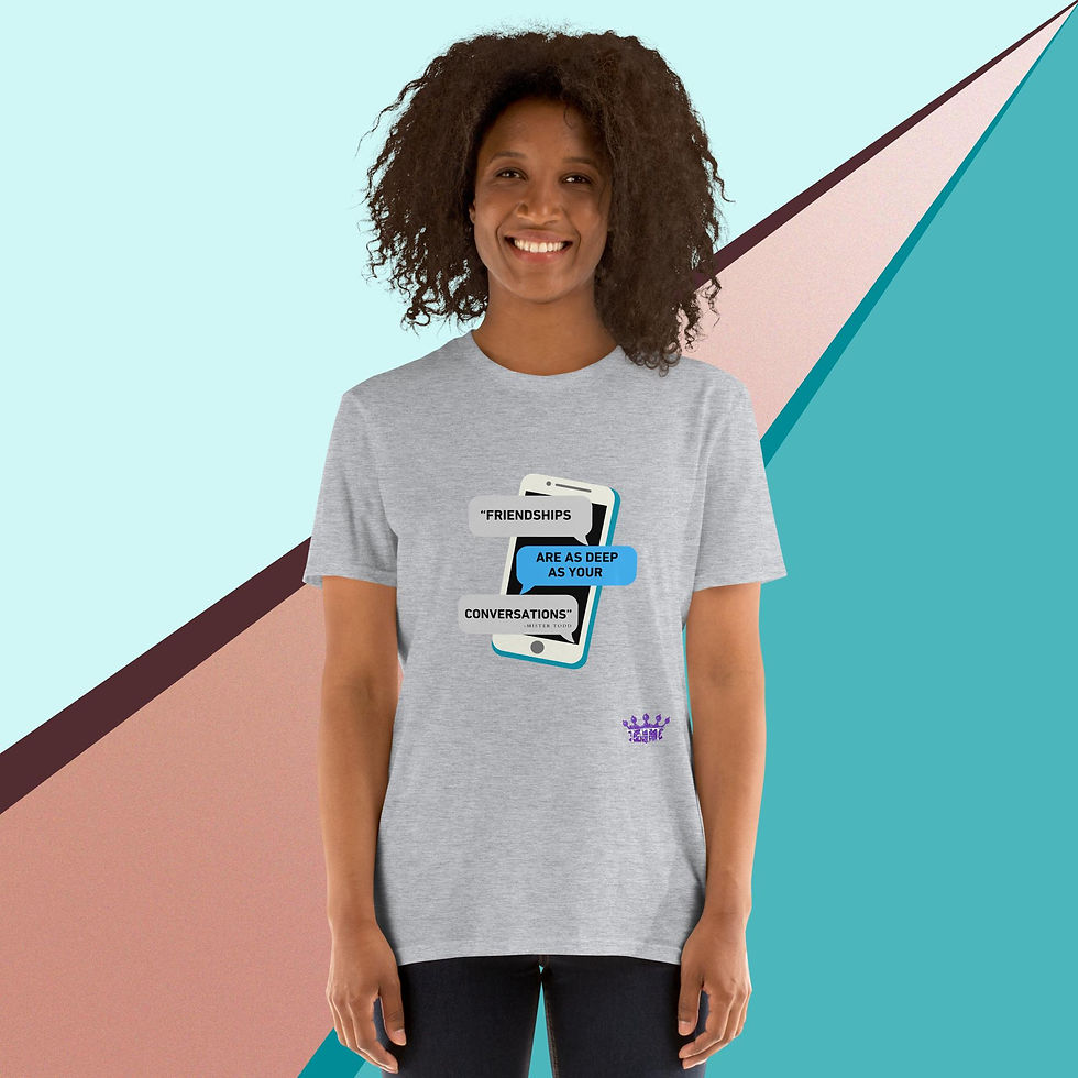 Thumbnail: Friendship Short-Sleeve Unisex TeeShirt