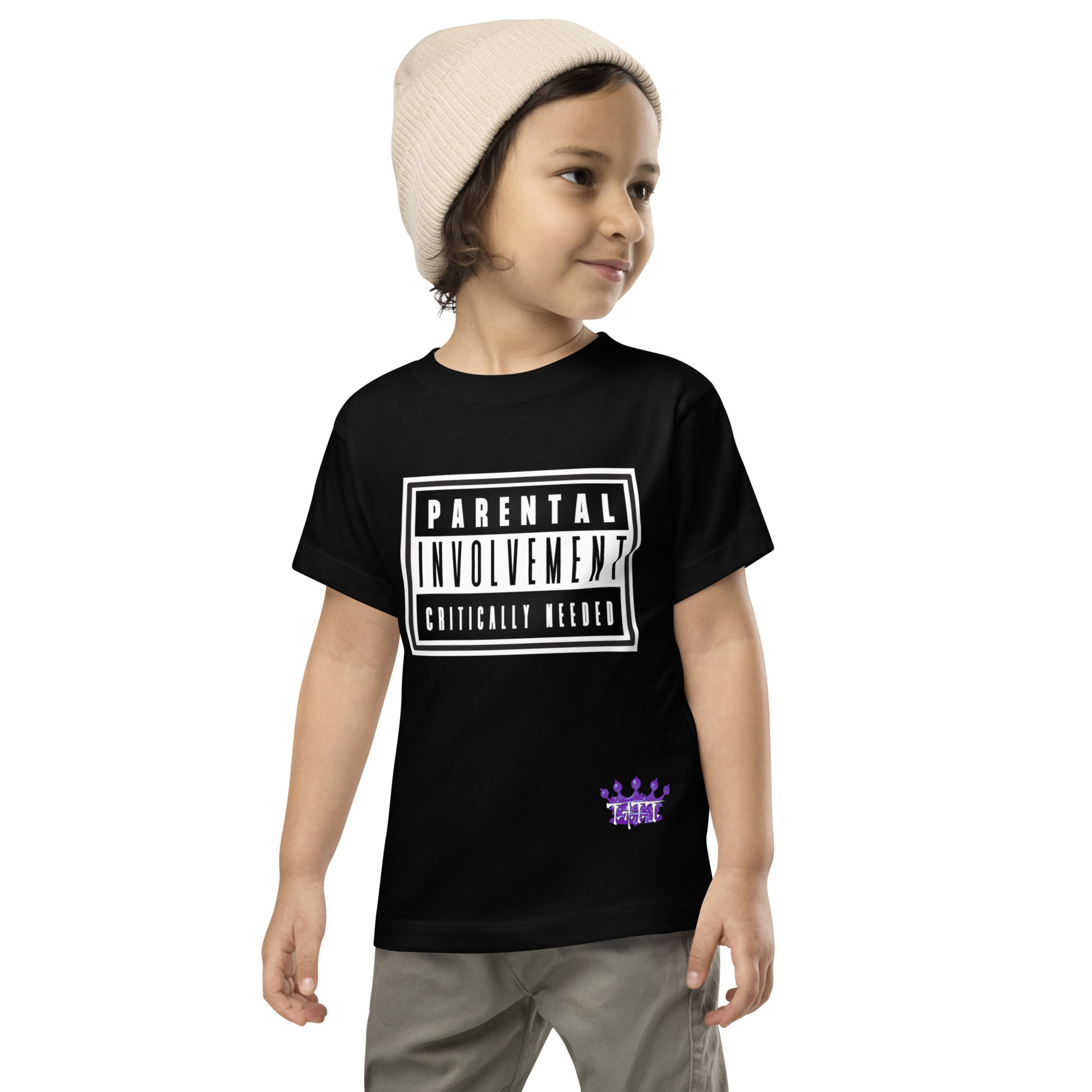 "Parental Involvement" Toddler Short Sleeve Tee