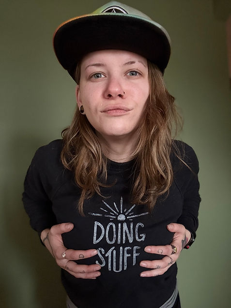 Andrea B. Doing Stuff.JPG