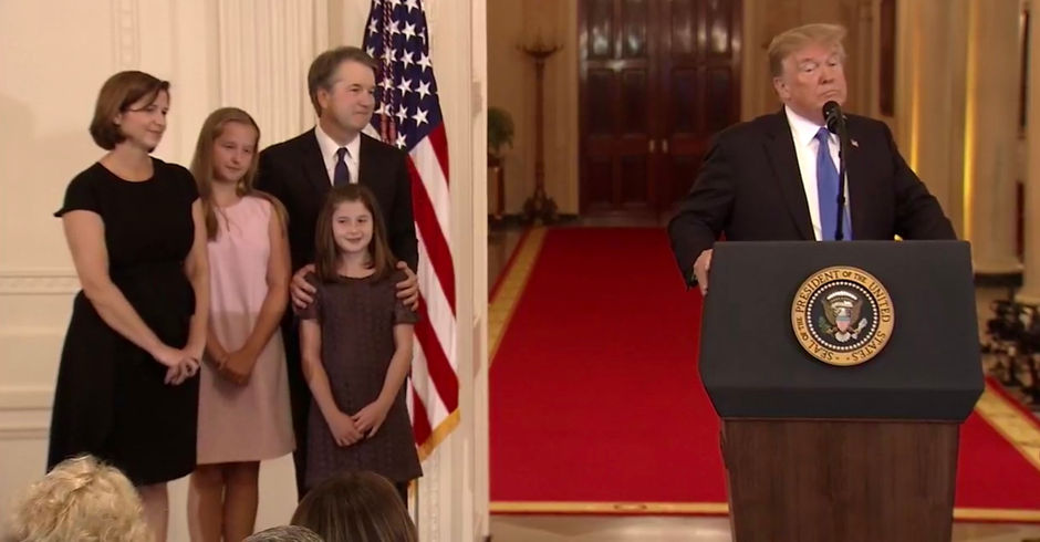 Breaking News: Trump picks Kavanaugh for US Supreme Court