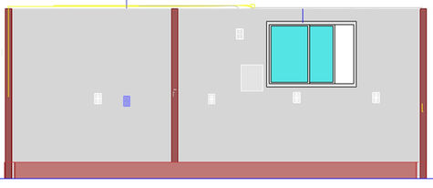 Wall with Drywall 1