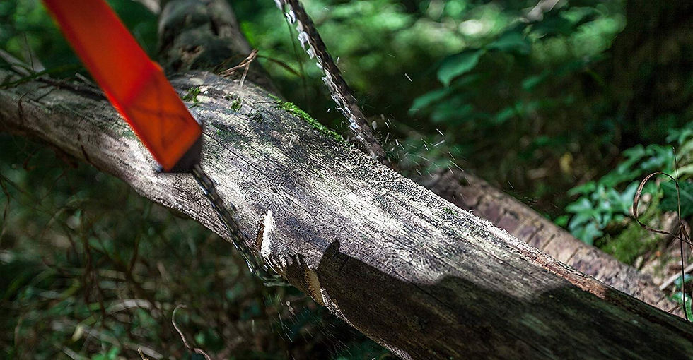 Thumbnail: 24Inch-33Teeth Pocket Chainsaw 3X Faster with Cutting Blade ON Every Link