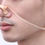 Thumbnail: 4pcs Portable Swimming Nose Clip Silicone