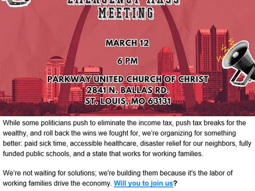 Missouri se moviliza: comunidad exige un “Presupuesto del Pueblo” y mayor rendición de cuentas