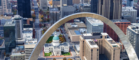 "Downtown St. Louis office buildings targeted for residential redevelopment under Missouri's new revitalization incentives."