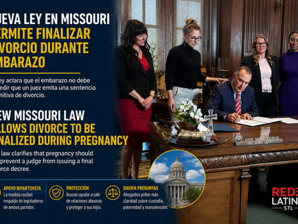 Nueva ley en Missouri permite finalizar un divorcio durante el embarazo y elimina una barrera de décadas