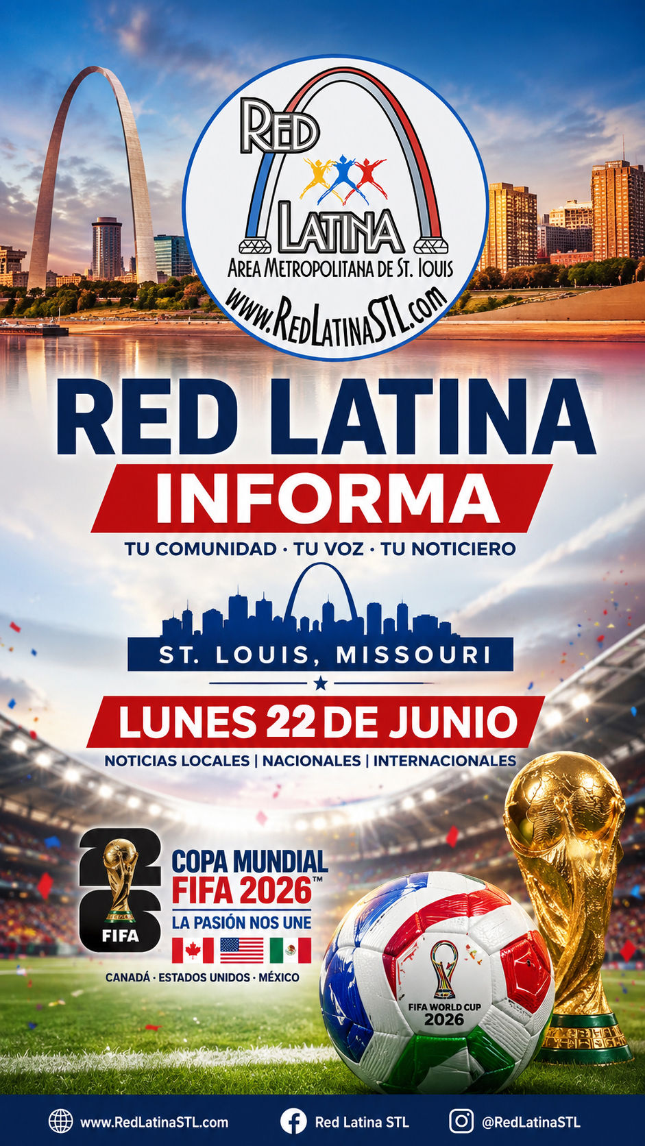 Mundial 2026, economía global y noticias de Missouri destacan la jornada del 22 de junio