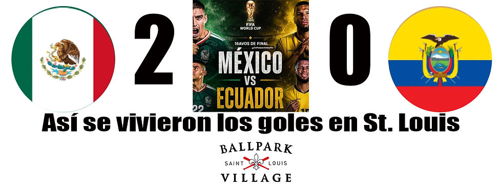 México vs Ecuador Mundial 2026