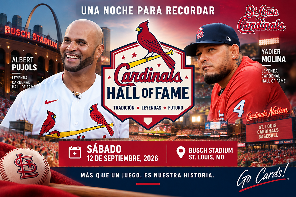 Cardinals Hall of Fame, Albert Pujols y Yadier Molina