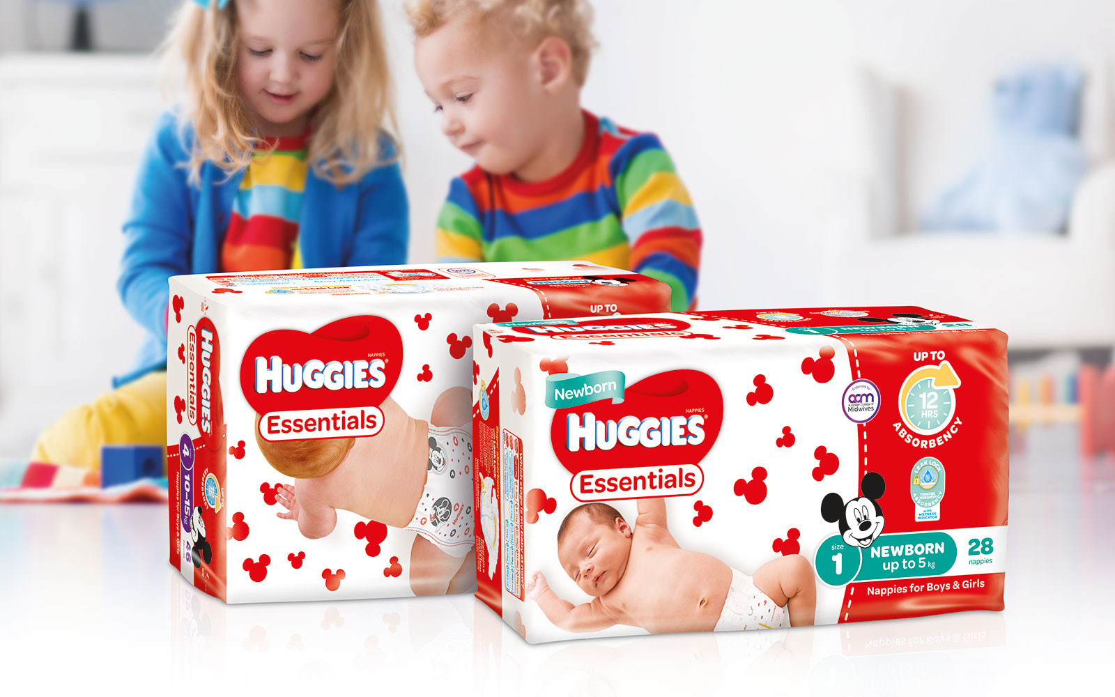huggies nappies essentials