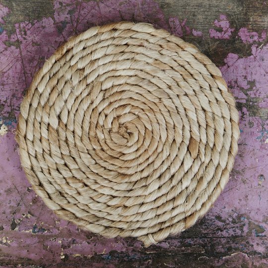 Thumbnail: TRIVETS / HOT PADS | 100% jute | natural dyes | women with disabilities