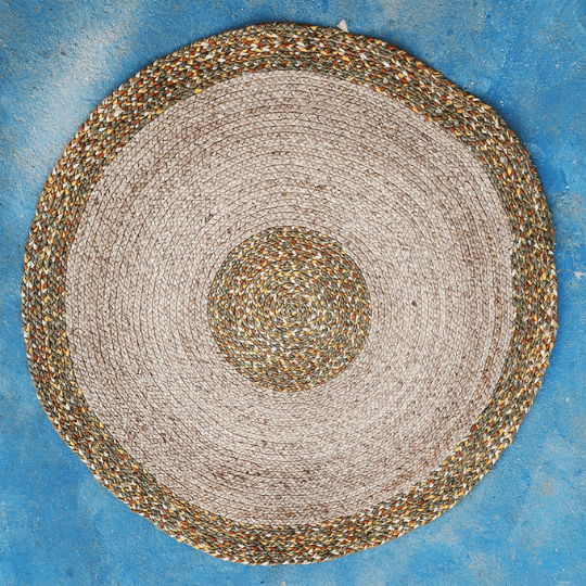 Thumbnail: RUGS | 100% jute | natural dyes | women with disabilities | durable | handmade