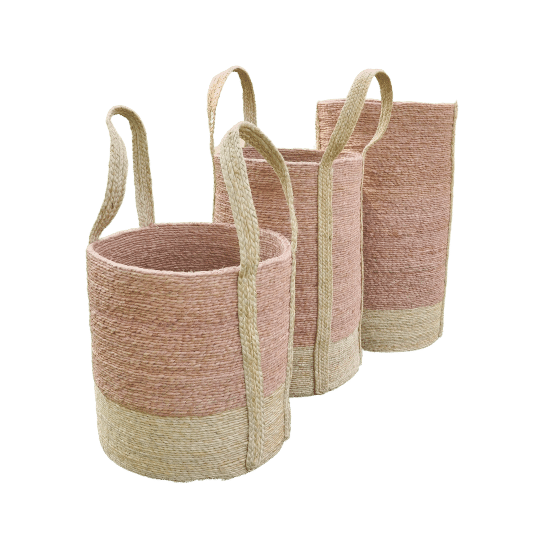 Thumbnail: BINS & BASKETS | 100% jute | natural dyes | women with disabilities | handmade