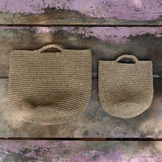 Thumbnail: BAGS | 100% jute | natural dyes | women with disabilities | handmade