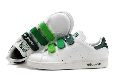 stan smith green velcro