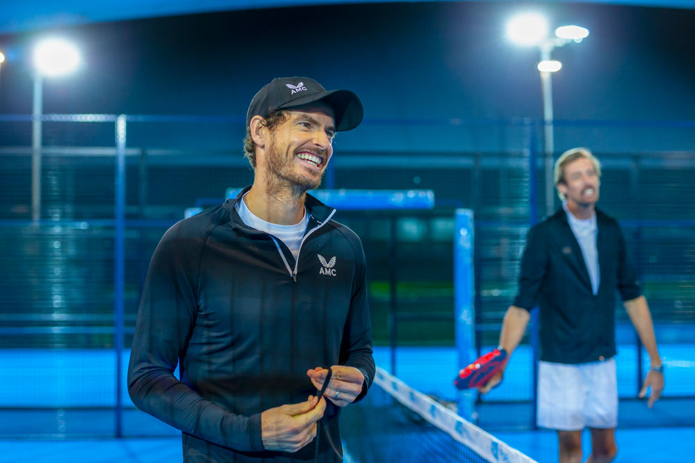 ANDY MURRAY INVESTS IN GAME4PADEL TO HELP GROW THE SPORT OF PADEL IN THE UK