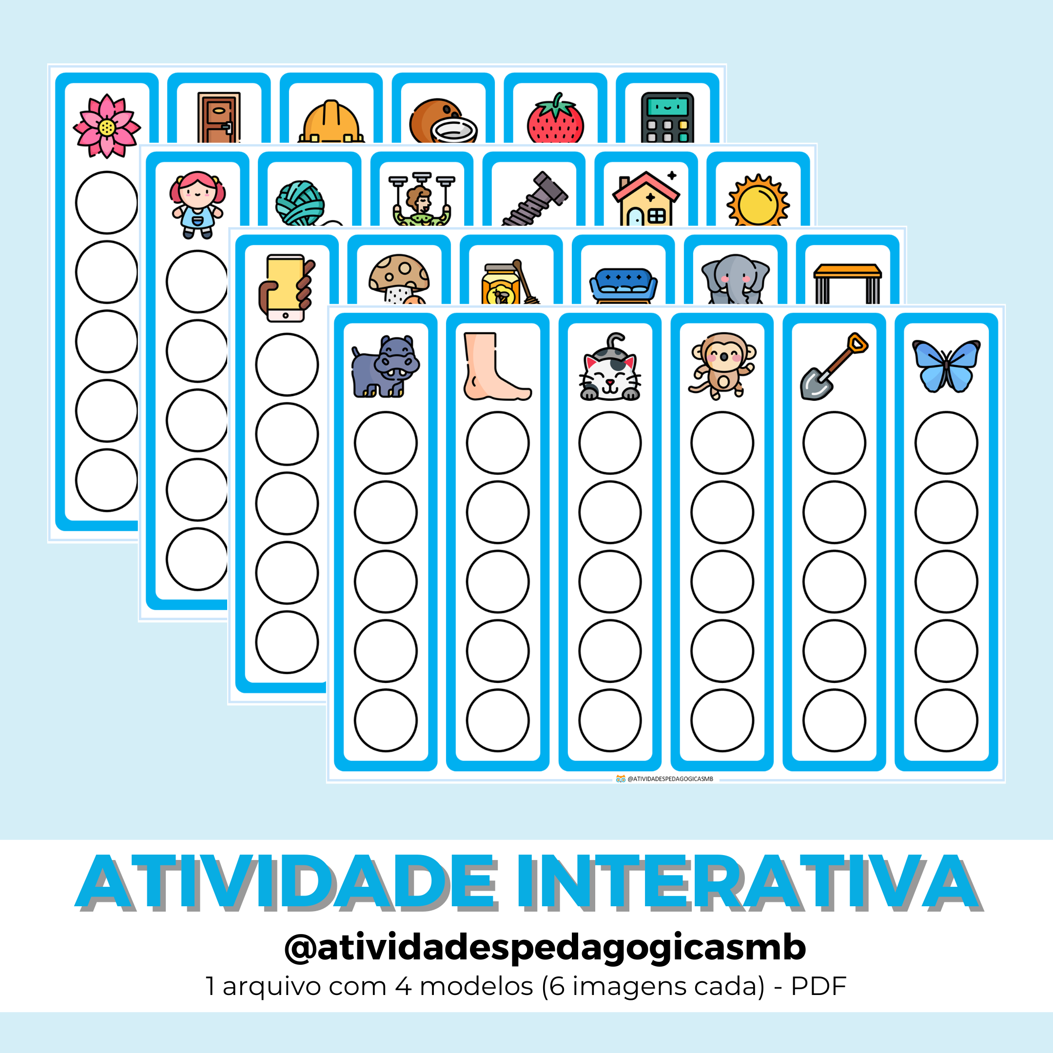 ATIVIDADE INTERATIVA - consciência fonológica e vogais