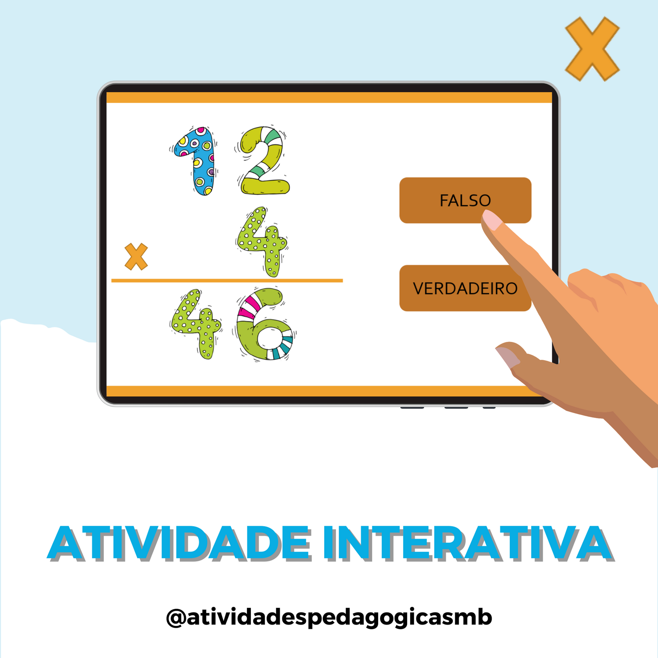 Atividade interativa de multiplicação 1