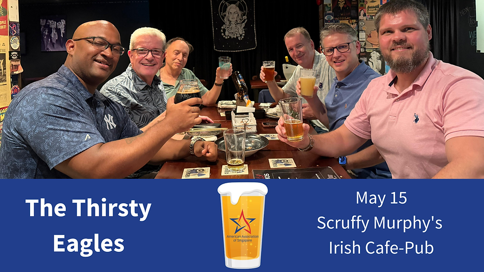 The Thirsty Eagles: Men's Networking - May 15th