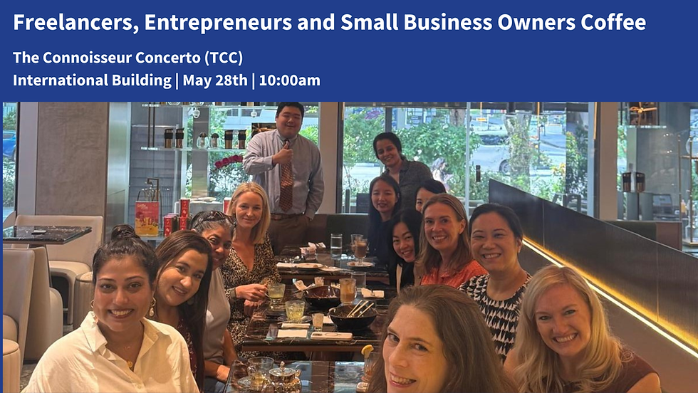 Freelancers, Entrepreneurs and Small Business Owners Coffee - May 28th