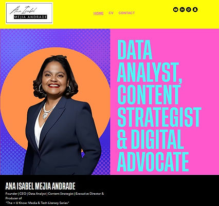 IndependenThinkerFouner's Creative CV website Cover