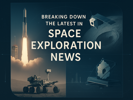 Breaking Down the Latest in Space Exploration News