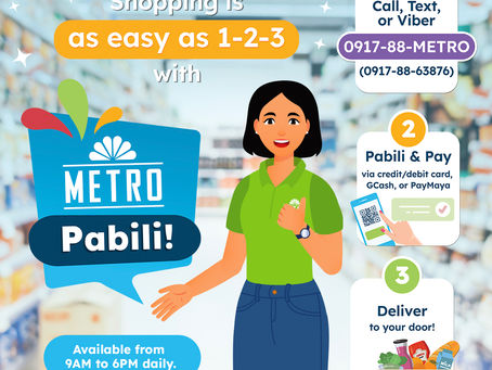 Meet Mae of Metro Pabili: Your new, improved personal shopper at The Metro Stores