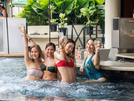 Pool Bar at Station X Launch