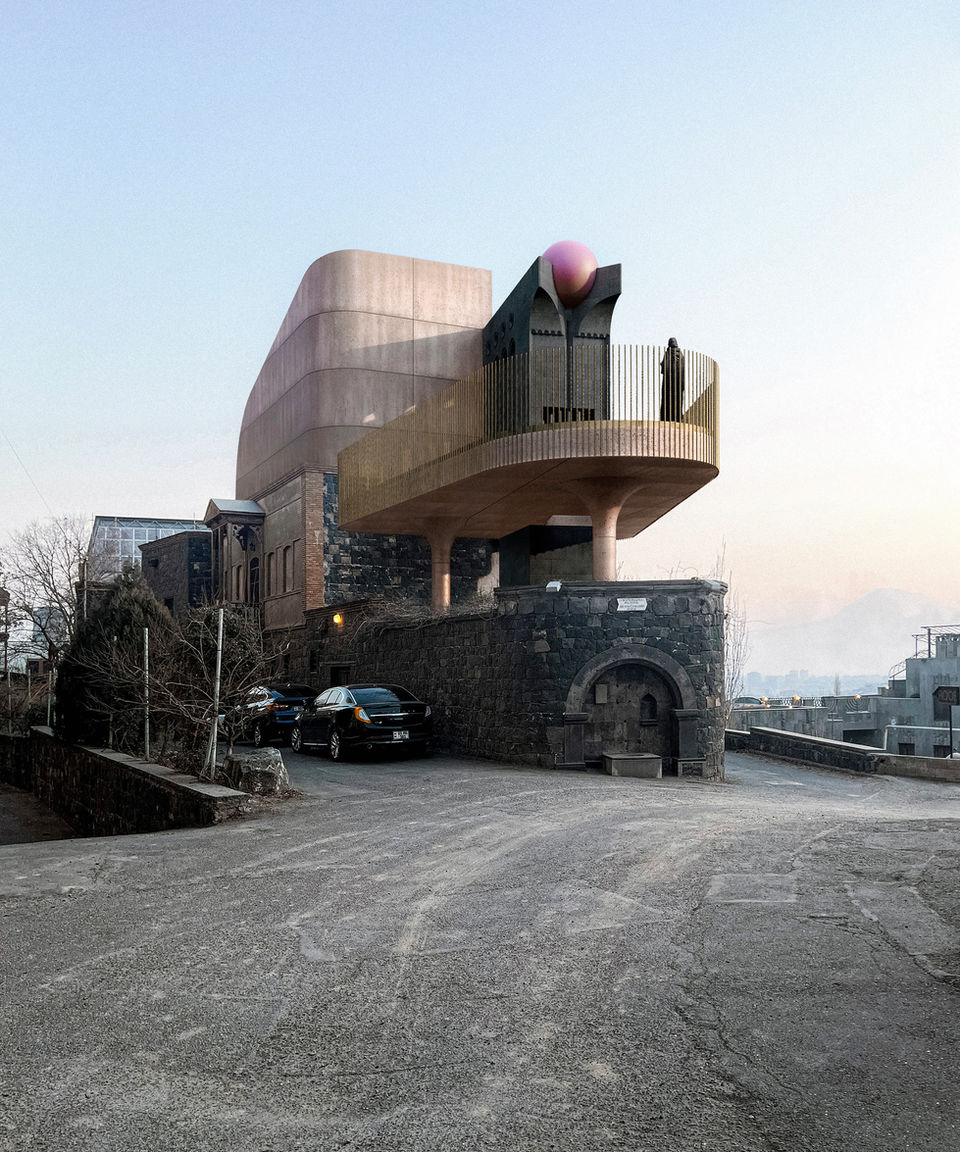Restoration project of Sergei Parajanov Museum by Ghulyan Architects.
