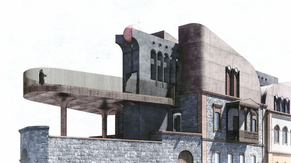 Restoration project of Sergei Parajanov Museum by Ghulyan Architects.