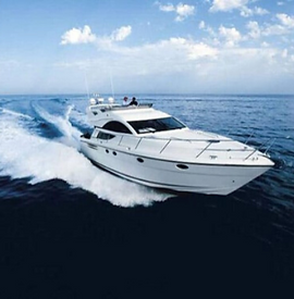 Private speed boat tour | FAIRLINE PHANTOM 40.png