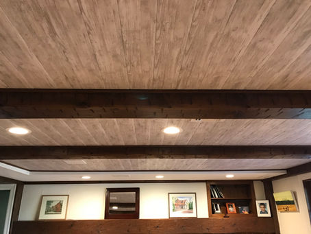 Armstrong WoodHaven Ceiling Planks Residential Ceiling Installation