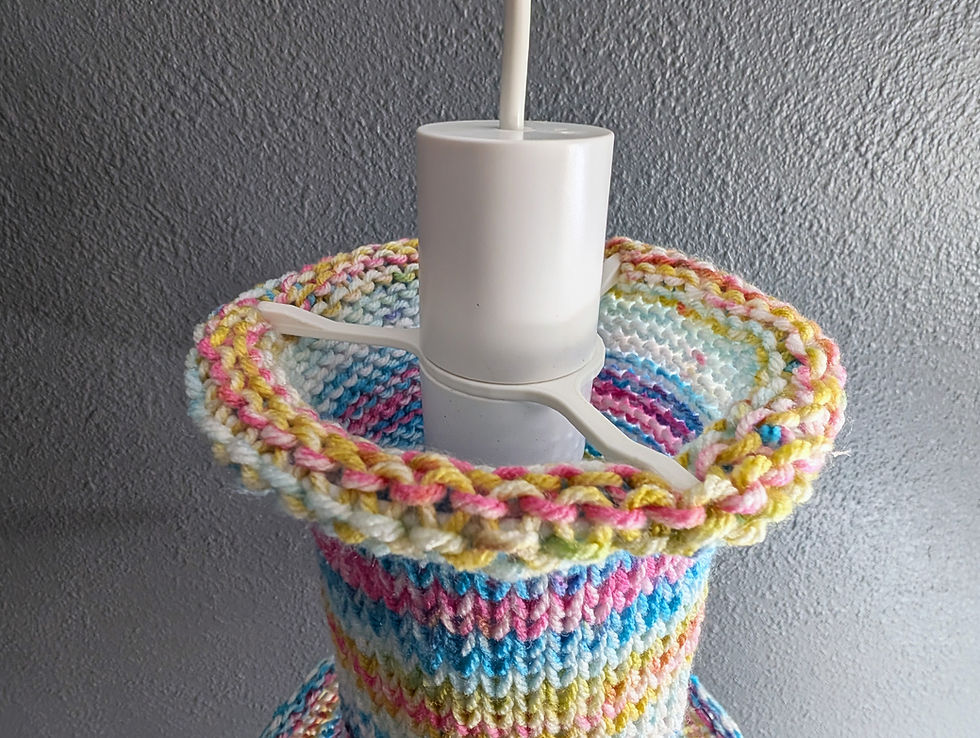 Thumbnail: TWILLA - Knit Pendant Lamp Shade