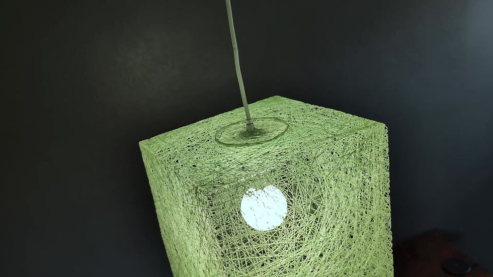 Thumbnail: CUBE (12") String Pendant Light