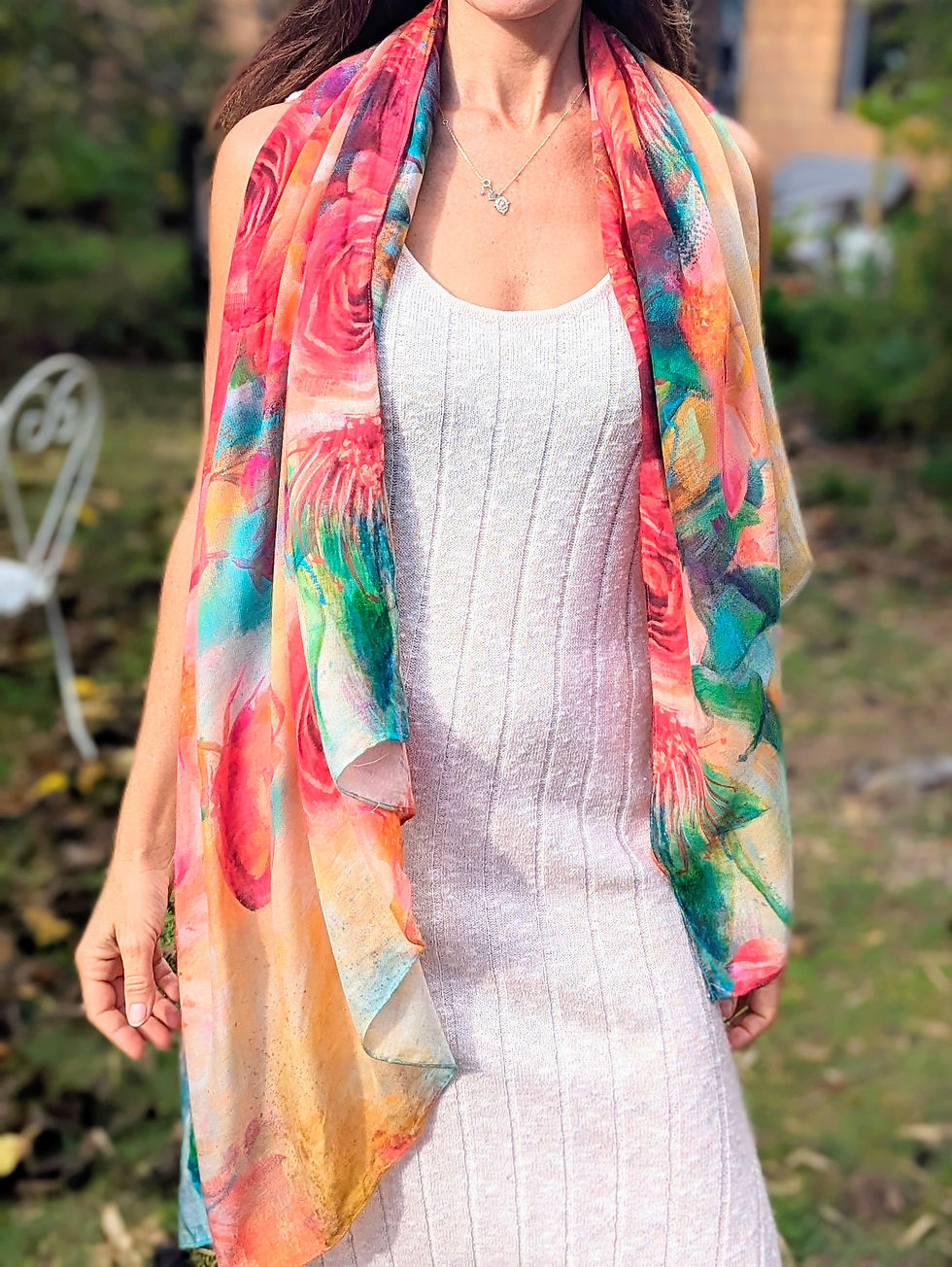 Thumbnail: 'Elysian' Luxurious Modal Scarf Wrap