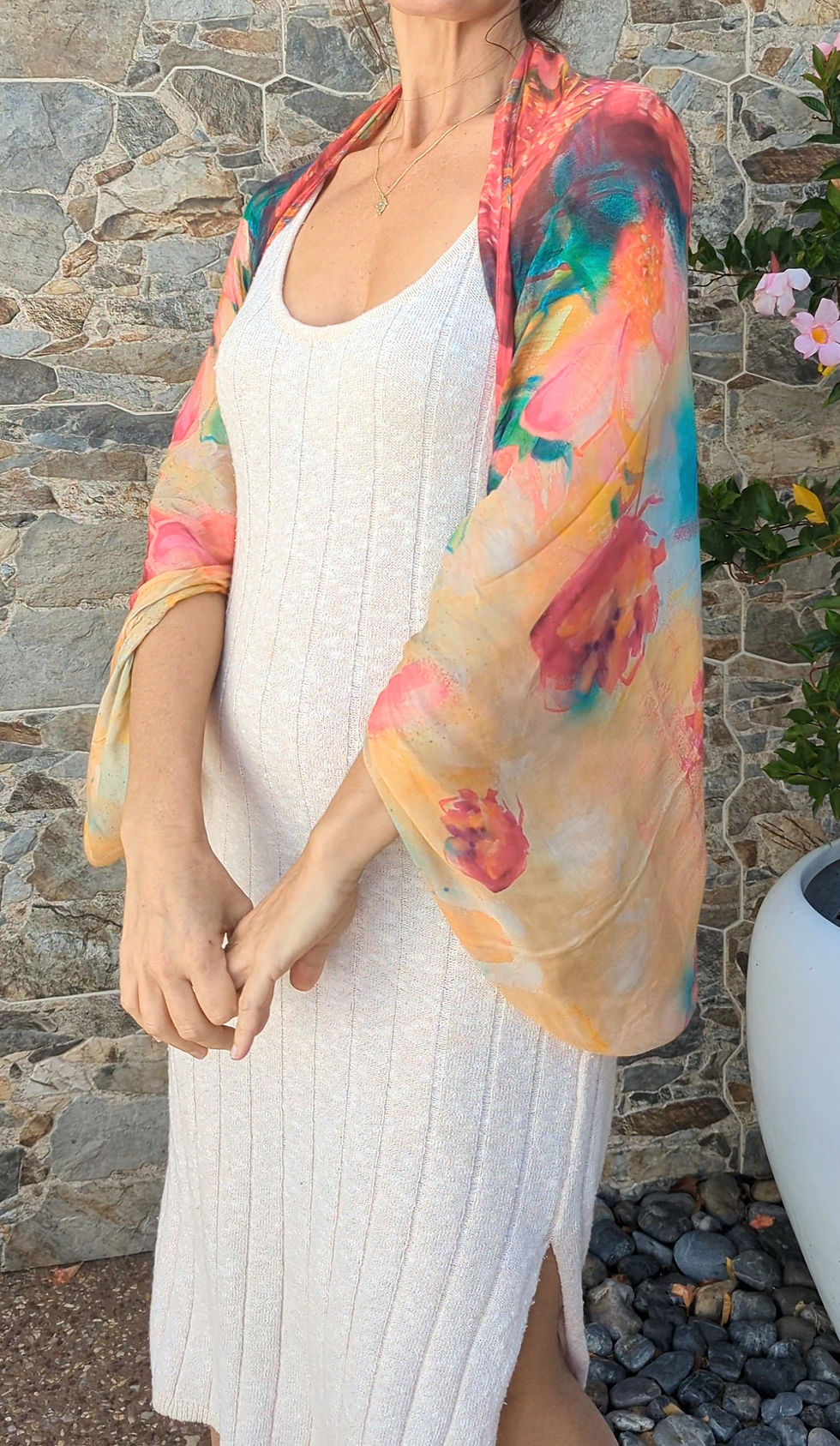 Thumbnail: 'Elysian' Luxurious Modal Scarf Wrap